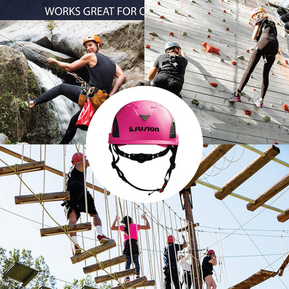 Fusion Meka Work Helmet for Climbing, Biking, Roller Skating and Skateboarding for Kids and Adult