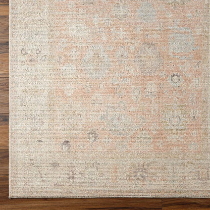 Livabliss x Becki Owens Marlene Vintage Medallion Area Rug, 7'10" x 10', Vintage Pink