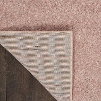 Nourison Home Nourison Essentials Pink 5' x 7' Area Rug - Easy Clean, Non Shedding, Bed Room, Living Room, Dining Room, Kitchen (5' x 7')
