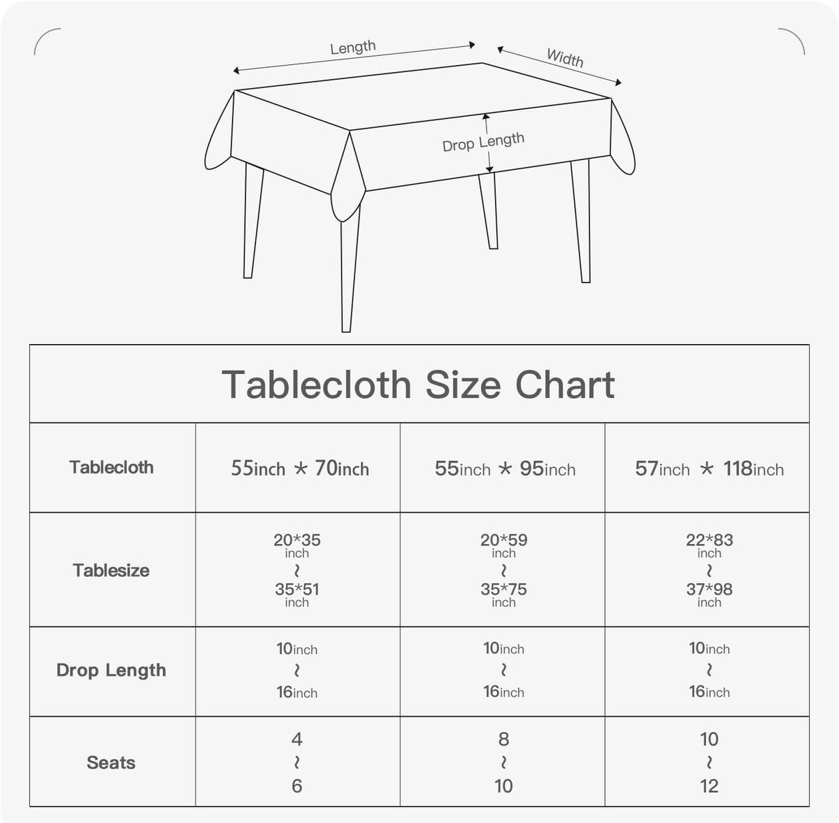 Rectangle Table Cloth Waterproof Gingham Pink 55"x71"