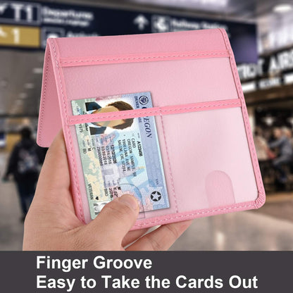 Car Registration and Insurance Holder, Glove Box Organizer, Pink