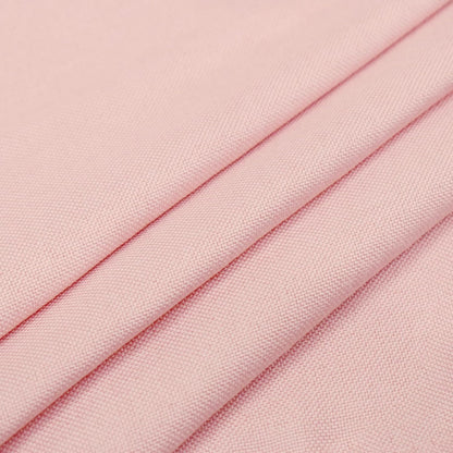 Small Tiers 1 Piece Faux Linen Textured Pink Kitchen Short Small Mini Window Curtains Valance 16 inches Length Privacy Home Decor Classic Cafe Basement Living Room/Bedroom 52W by 16L Rod Pocket