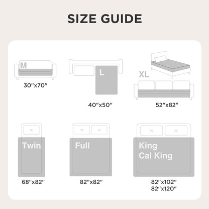 Bedsure Waterproof Couch Cover for Dogs Washable - Waterproof Blanket for Large Dogs Couch Sofa Bed Cozy, Lightweight Furniture Protector for Pet Cat Quick Drying, Ash Grey, 52x82IN