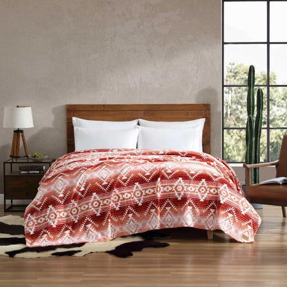 Reversible Soft King Size Blanket for Bed or Couch