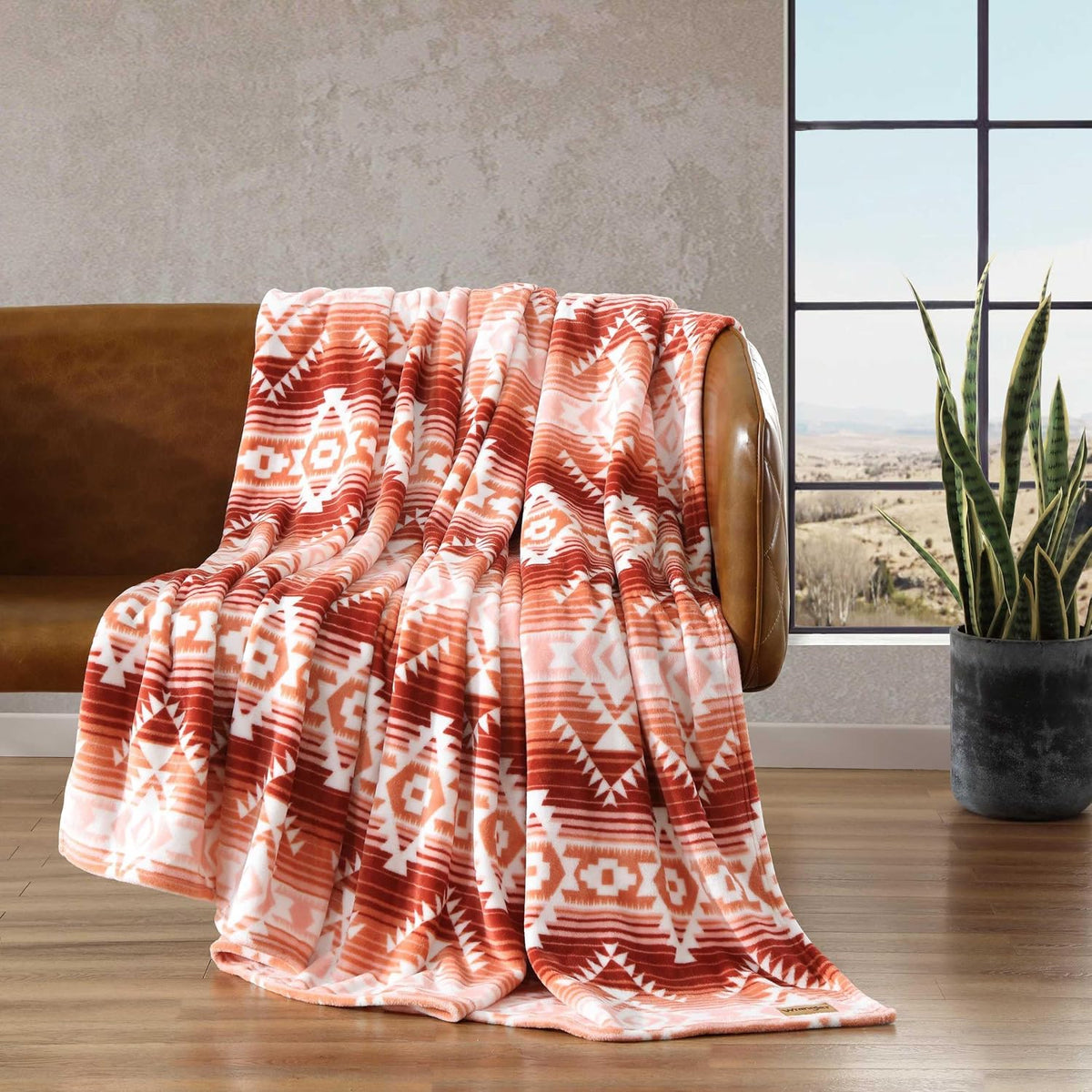 Reversible Soft King Size Blanket for Bed or Couch