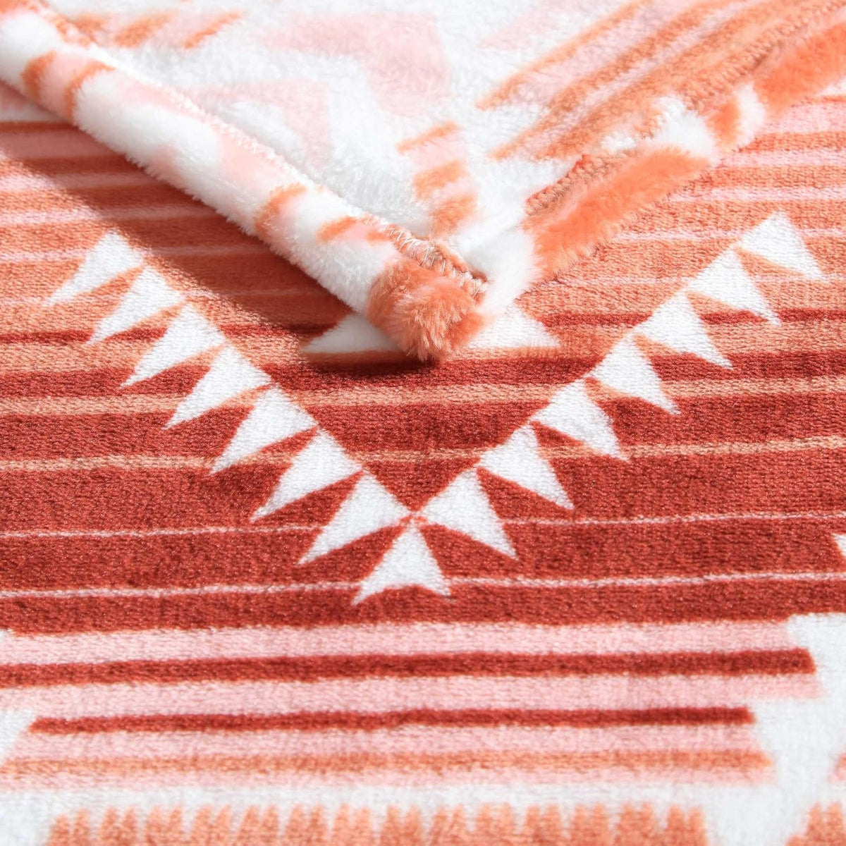 Reversible Soft King Size Blanket for Bed or Couch