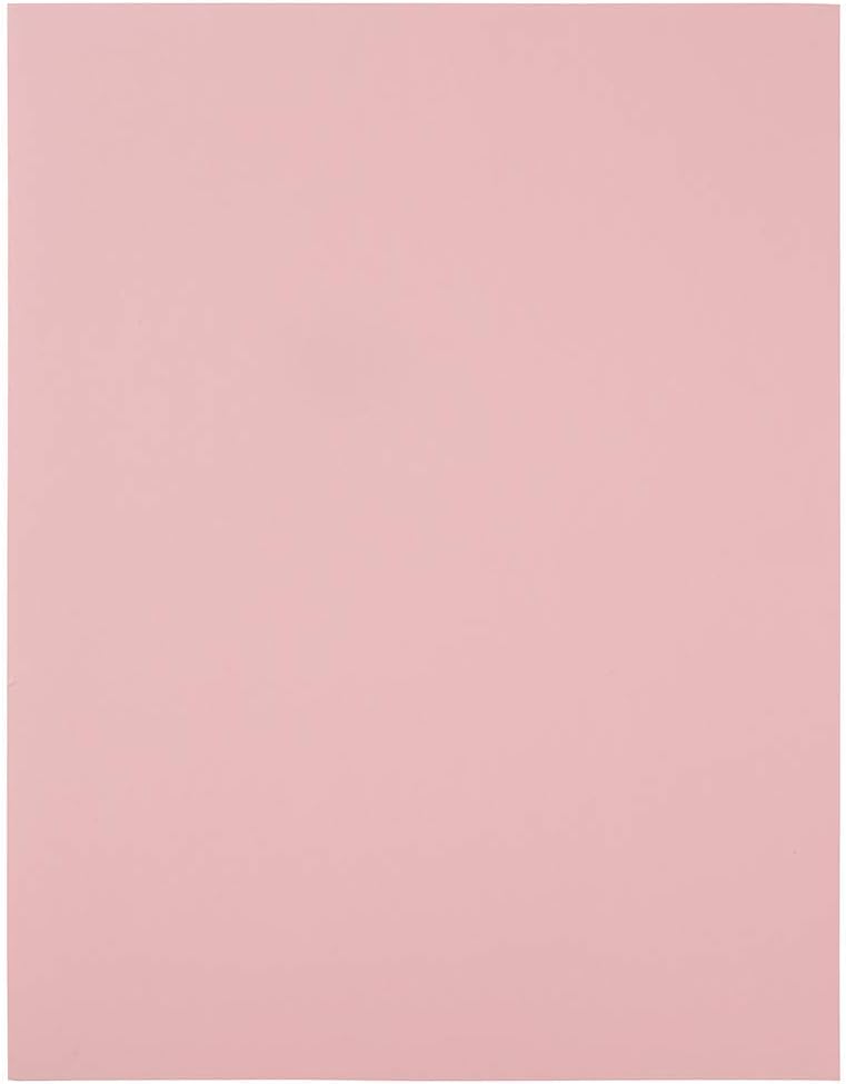 Full Sheet Shipping Labels - Printable Sticker Paper - 8 1/2 x 11 - Baby Pink Pastel - 10 Full Pages/Pack