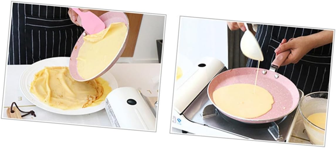 Aluminum Non Stick Frying Pan for Omelettes Pancakes Kitchen Gadget Pink Easy Release Surface for Effortless Cooking Flipping for Home Restaurant Use