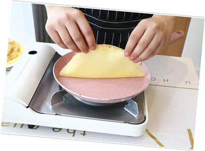 Aluminum Non Stick Frying Pan for Omelettes Pancakes Kitchen Gadget Pink Easy Release Surface for Effortless Cooking Flipping for Home Restaurant Use