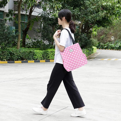 Floral Tote Bag - Waterproof Lightweight Handbags Travel Shoulder Bag for Hiking Yoga Gym Swimming Travel Beach