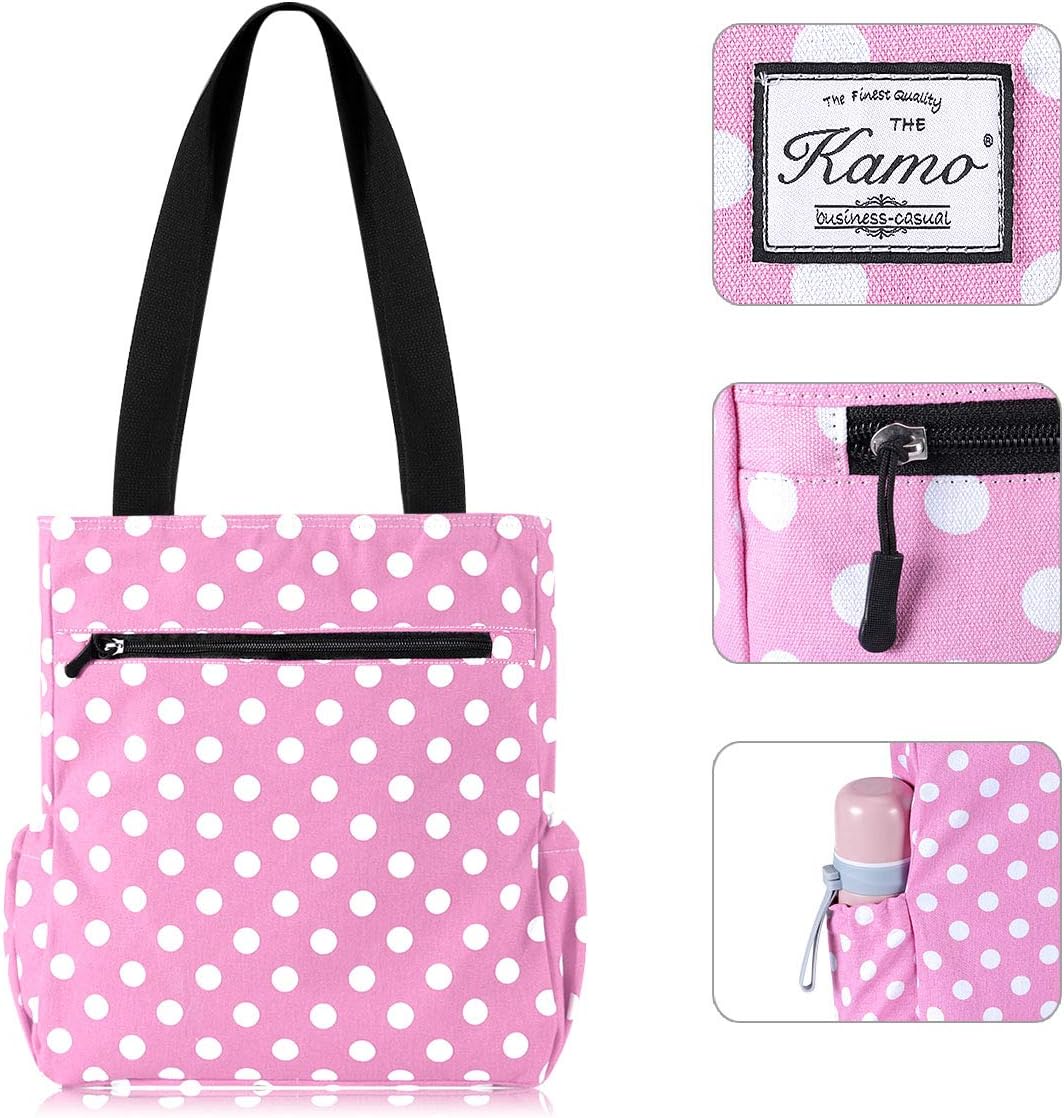 Floral Tote Bag - Waterproof Lightweight Handbags Travel Shoulder Bag for Hiking Yoga Gym Swimming Travel Beach