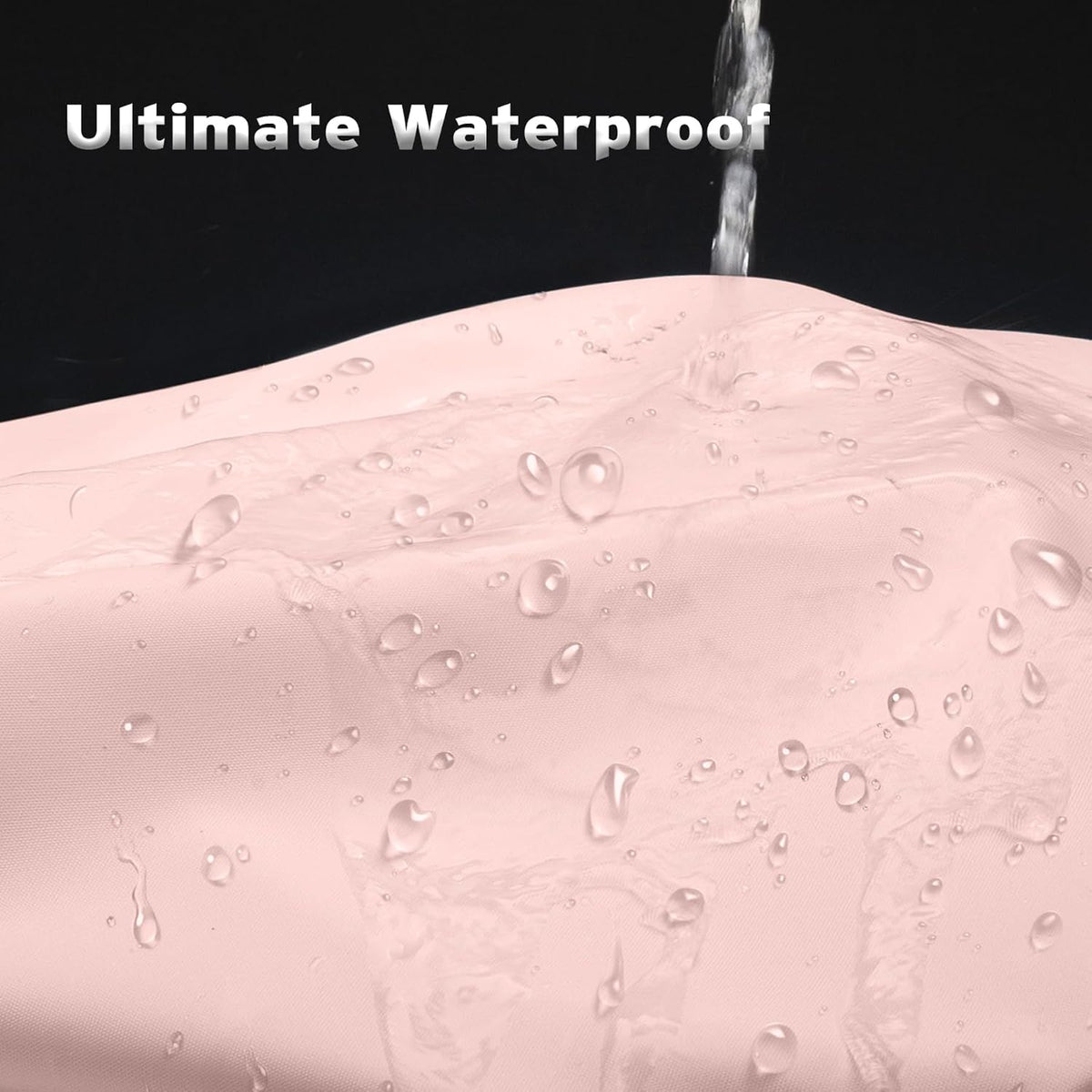 Waterproof Shower Curtain Liner Fabric, Blush Pink Shower Curtain Liner with Magnets, Cloth Shower Liner Soft, Lightweight, Machine Washable, 70 x 72 Inches