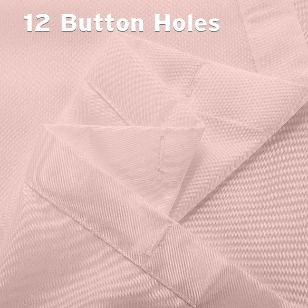 Waterproof Shower Curtain Liner Fabric, Blush Pink Shower Curtain Liner with Magnets, Cloth Shower Liner Soft, Lightweight, Machine Washable, 70 x 72 Inches