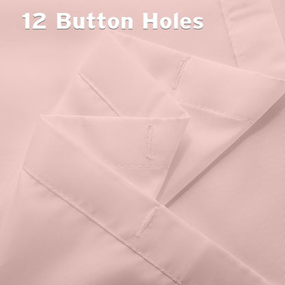 Waterproof Shower Curtain Liner Fabric, Blush Pink Shower Curtain Liner with Magnets, Cloth Shower Liner Soft, Lightweight, Machine Washable, 70 x 72 Inches