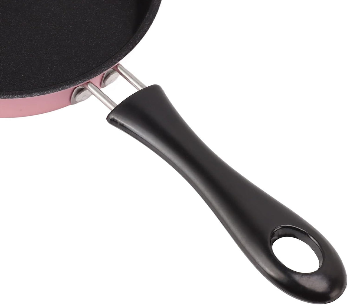 Non Stick Frying Pans, Stainless Steel Skillet, 4 Inch, Pink