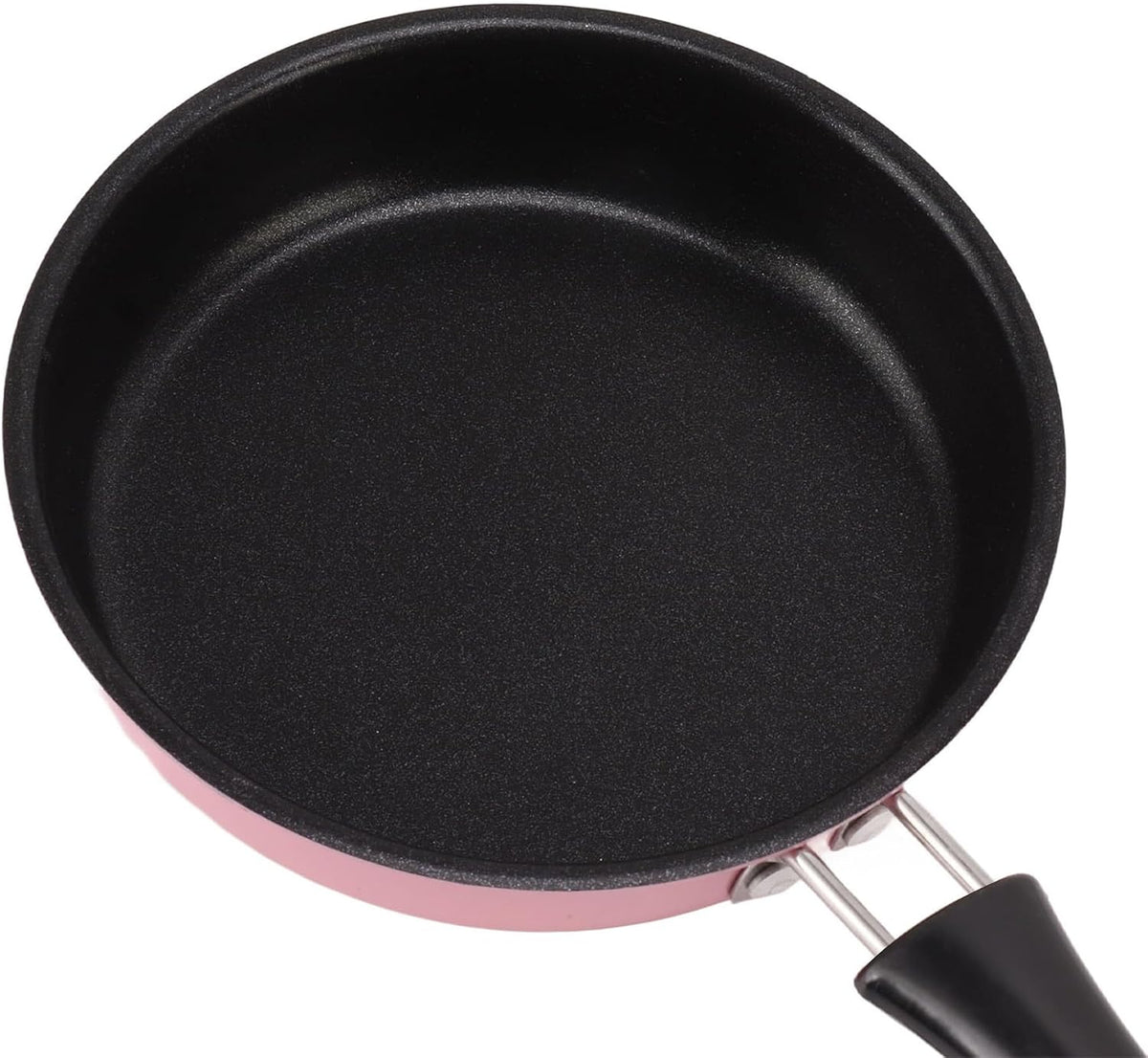 Non Stick Frying Pans, Stainless Steel Skillet, 4 Inch, Pink