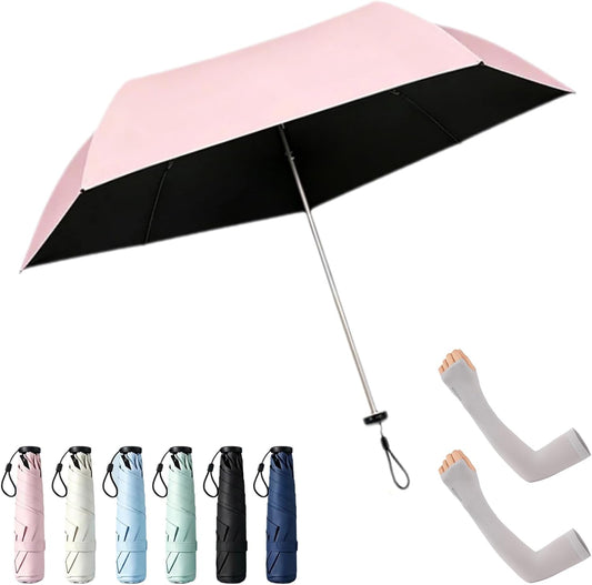 UPF 50+ Pencil Umbrella from Japan - 103g Ultra-Light Compact Umbrella
