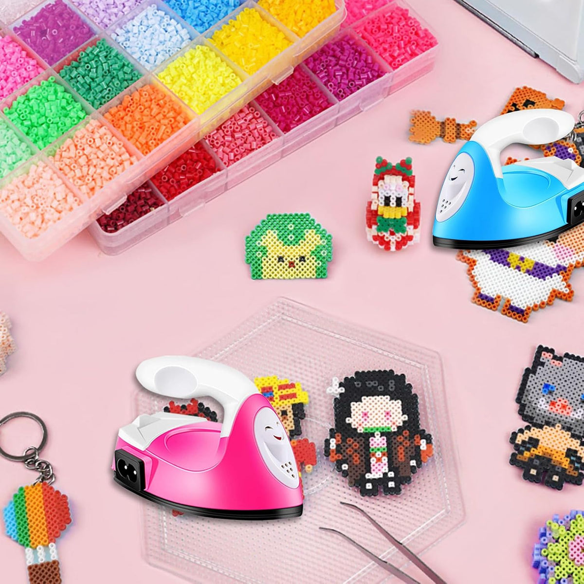 Mini Craft Iron Mini Iron Press,Mini Heat Press Machine for T Shirts Shoes and Hats Small Heat Transfer Vinyl Projects,Portable Travel Irons Mini Heat Press Crafting Craft Clothes