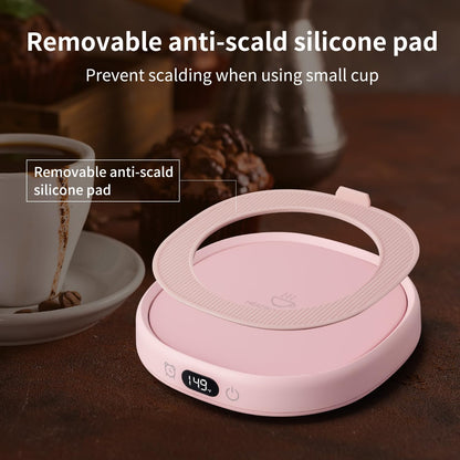 Coffee Mug Warmer & Not A Day Mug Set, Coffee Cup Warmer for Desk