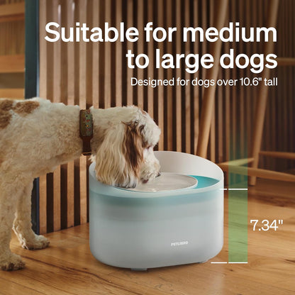 PETLIBRO 2.1Gal/8L Dog Water Fountain for Large Dog, Anti-Splash Dog Water Bowl Dispenser, Super Quiet Pet Water Fountain, 5 Layer Filtration Water Dispenser for Large Dogs Cats and Multi-Pet Homes
