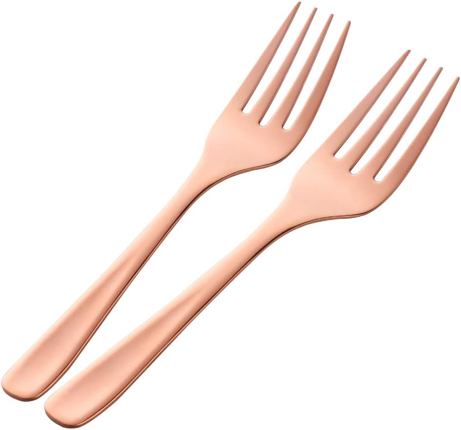 Large Forks Stainless Steel 2-Piece Serving Fork Set for Buffet, Cooking, Dishwasher Safe, 10.12 Inch