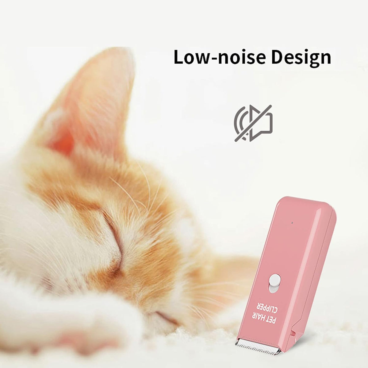 Dog Cat Home Hair Waterproof Clipper Portable Pet Shaver