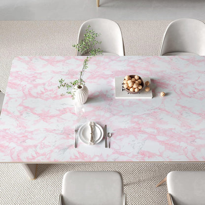 Pink Marble Contact Paper for Countertops 12"x100" Vinyl Wrap