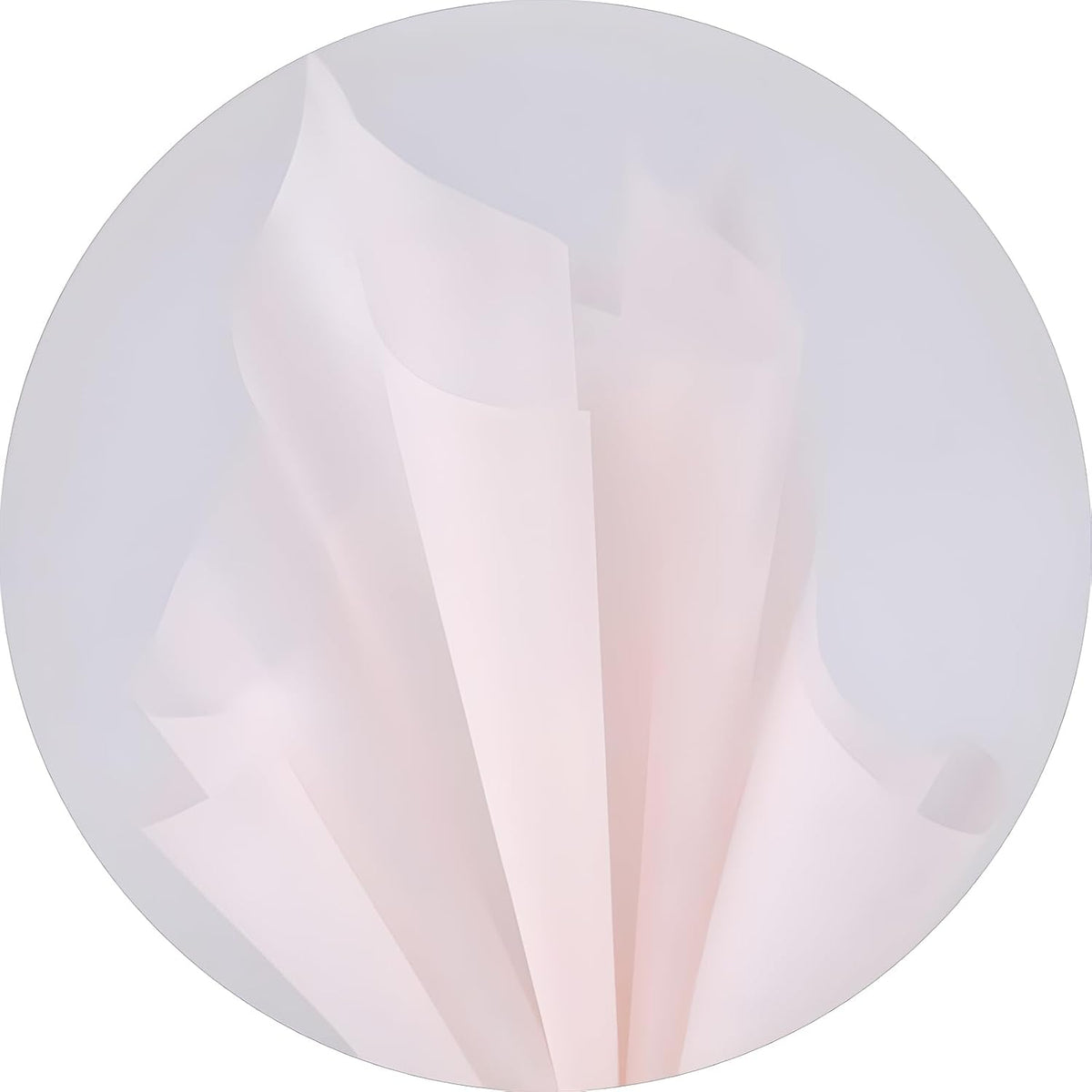 96 Sheets Tissue Flower Wrapping Paper Cotton Wrapping Flower Paper Withdrawable Lining Paper Non-woven Waterproof Floral Bouquet Wraps For Florist Packaging Arrangement (Peach Pink)