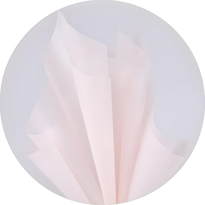 96 Sheets Tissue Flower Wrapping Paper Cotton Wrapping Flower Paper Withdrawable Lining Paper Non-woven Waterproof Floral Bouquet Wraps For Florist Packaging Arrangement (Peach Pink)