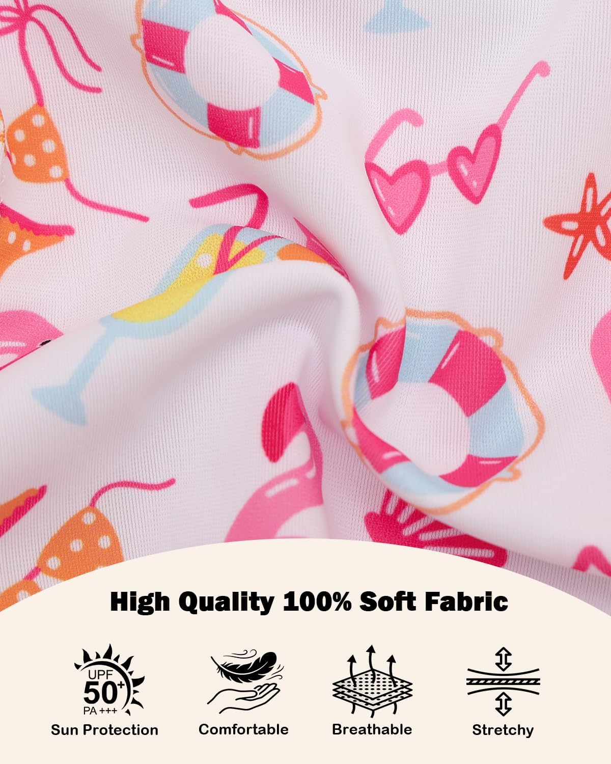 Pink Flamingo Pool Party Pet Dress for Small Dogs, Cats - Double-Layer Ruffled Skirt - Satin Bow - Summer Beach, BBQ Dress