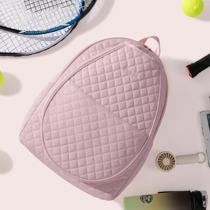 Tennis Bags for Women, Quilted Pickleball Tennis Racket Bag Backpack