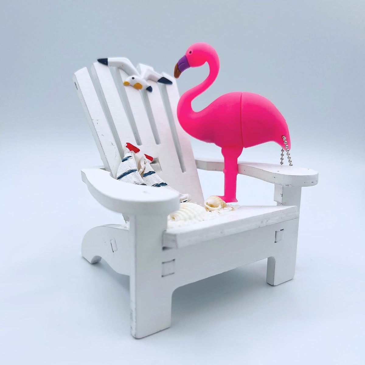 Flamingo USB - 16GB Flash Drive - Flamingos Pendrive - Flash Drive for Photos (Pink Flamingo)