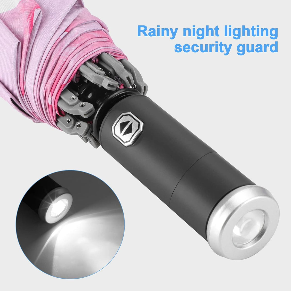 Umbrella Windproof Travel Umbrellas for Rain - Easy Auto Open Close, Durable & Compact Umbrella, Strong Metal Frame, Windproof and Waterproof Umbrella for Travel