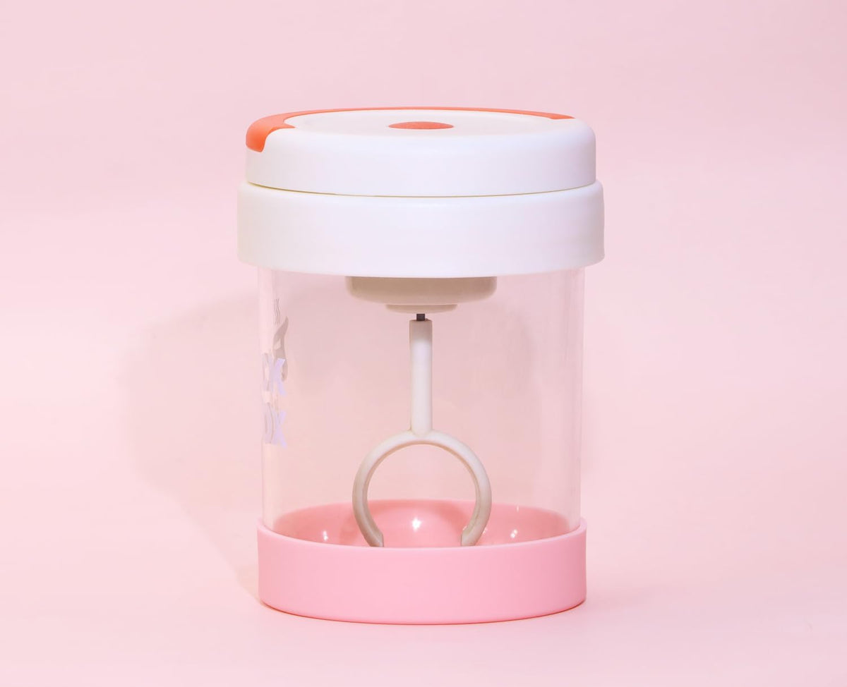 3pcs 7.5cm Silicon Protective Cup Mat Sleeve Heat-Resistant Bottle Holder Rubber Coaster Tumblers Protector Base Pad Non-Slip Bottom Cover Ring Accessories for Thermos Cup (Light Pink)