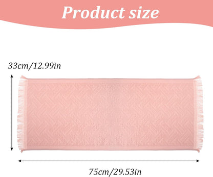 2PCS Pink Hand Towel for Bathroom,30×13Inch-Cute Boho Hand Towels