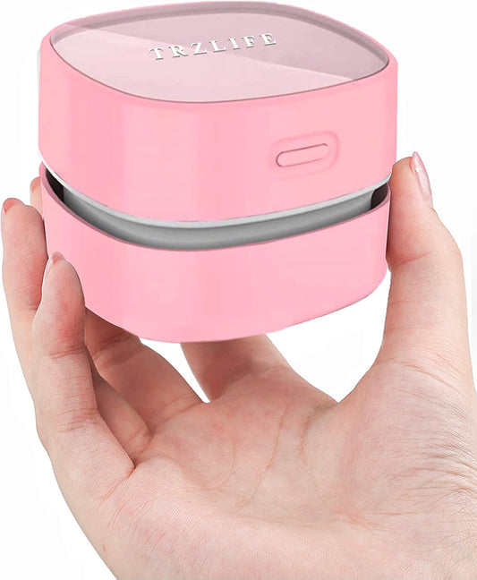 TRZLIFE Cleaner, Office & Home Desktop Cleaner, Ideal Gift Pink
