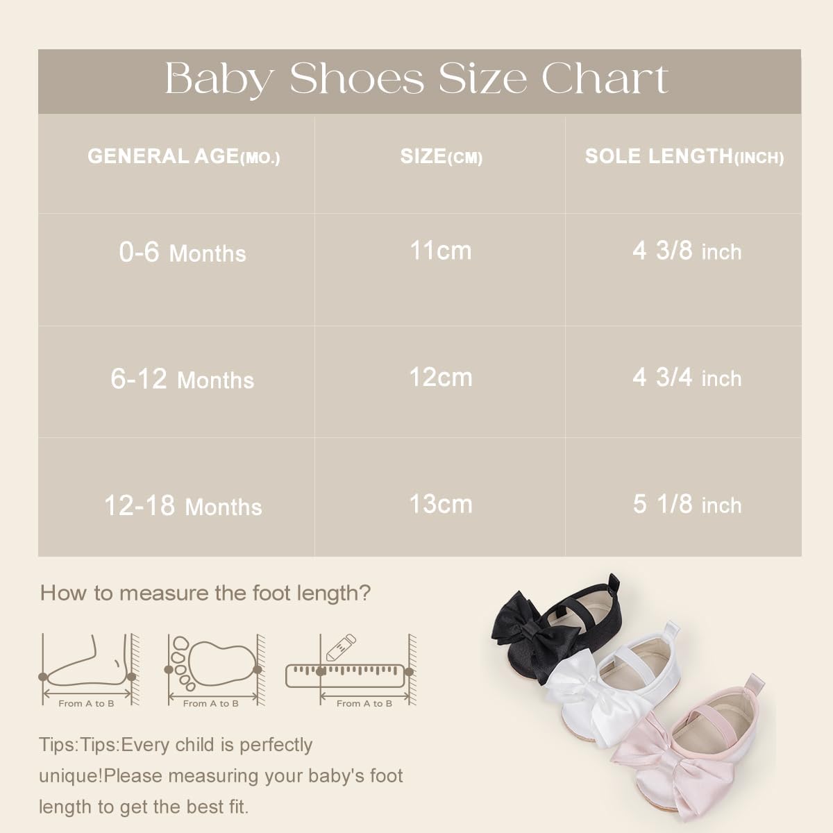 Infant Baby Girl Sandals Soft Non-Slip Rubber Sole Handmade Princess Wedding Dress Shoes Toddler First Walkers