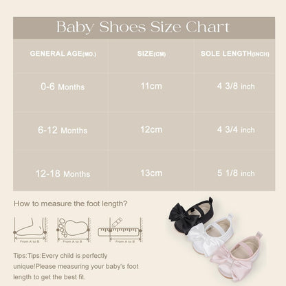 Infant Baby Girl Sandals Soft Non-Slip Rubber Sole Handmade Princess Wedding Dress Shoes Toddler First Walkers