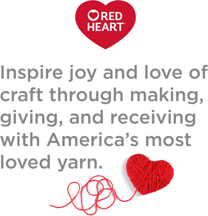 Soft Yarn for Crocheting and Knitting, Coral, 3-Pack