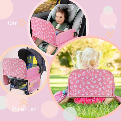 Kids Travel Tray for Toddler Car Seat, Road Trip Activities for Kid