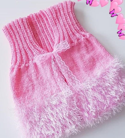 Eyelash Fun Fur Yarn Premium 100% Polyester 164 Yds (150 Mt), 3.53 Oz (100 Gr) Colorful Crochet Yarn Dıy Hand Knitting. (Pink, 3 Skein)
