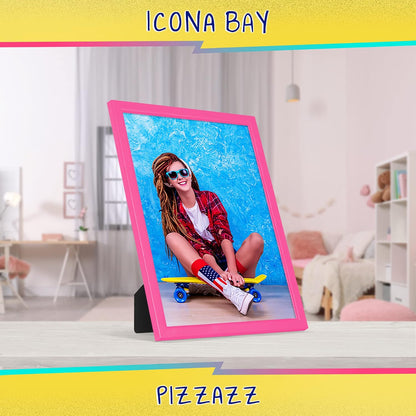 8x10 Pink Picture Frame - Solid Wood, Pizzazz Collection