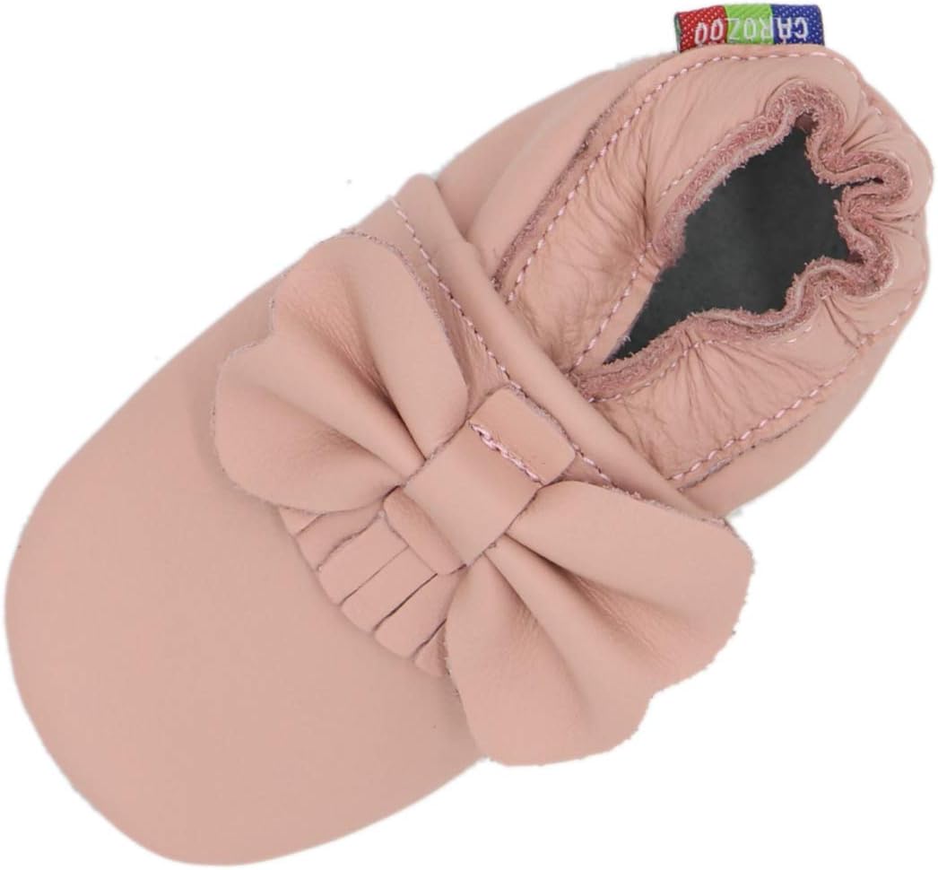 Toddler Kids Unisex Slipper Animal Flower Soft Sole Leather Baby Shoes