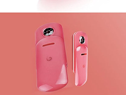 HiiBabyPortable Nano Face Steam Moist Spray Facial Moisturizing Mist Atomization Mister Skin Care Beauty Apparatus Watermelon (Pink)