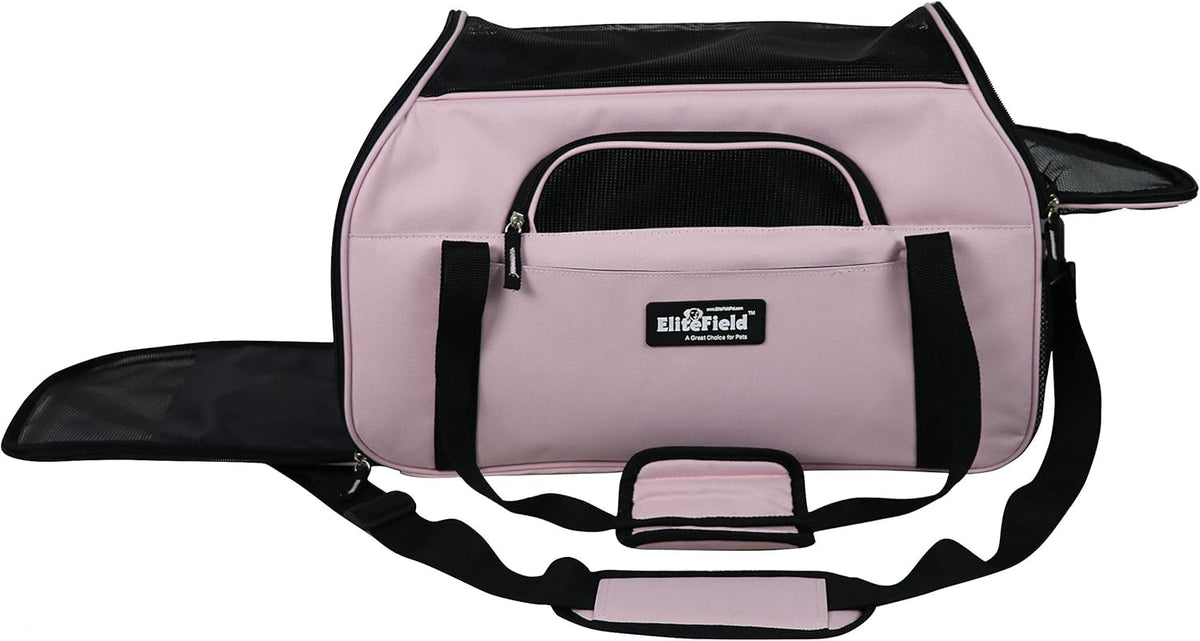 Soft-Sided Pet Carrier for Cats & Small Dogs (3-Year Warranty)