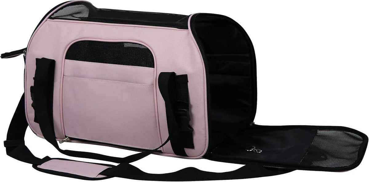 Soft-Sided Pet Carrier for Cats & Small Dogs (3-Year Warranty)
