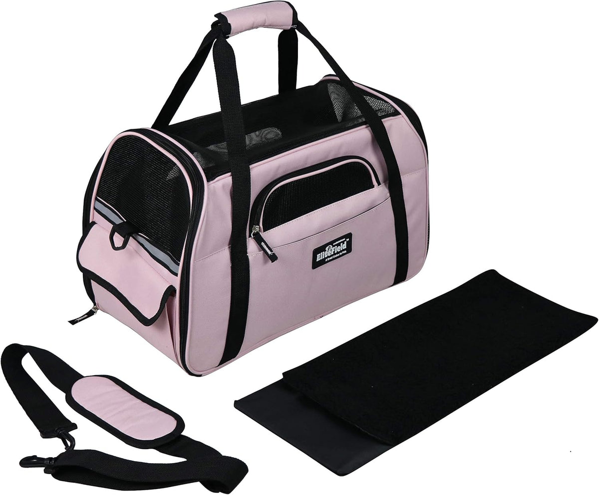 Soft-Sided Pet Carrier for Cats & Small Dogs (3-Year Warranty)