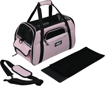 Soft-Sided Pet Carrier for Cats & Small Dogs (3-Year Warranty)