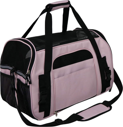 Soft-Sided Pet Carrier for Cats & Small Dogs (3-Year Warranty)