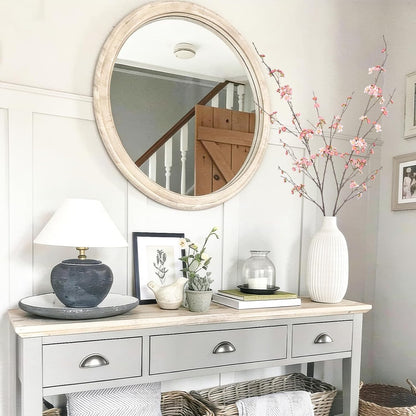 2Pcs Cherry Blossom Branches Long Stems Fake Flowers for Spring Indoor Home Decor 52" Faux Artificial Cherry Flowers for Tall Vase Wedding Office Party Centerpieces Bedroom Decor Champagne Pink